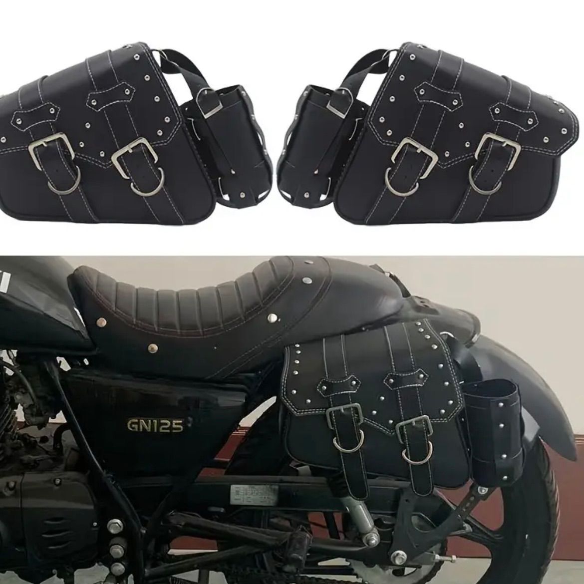 サドルバッグ オートバイ用