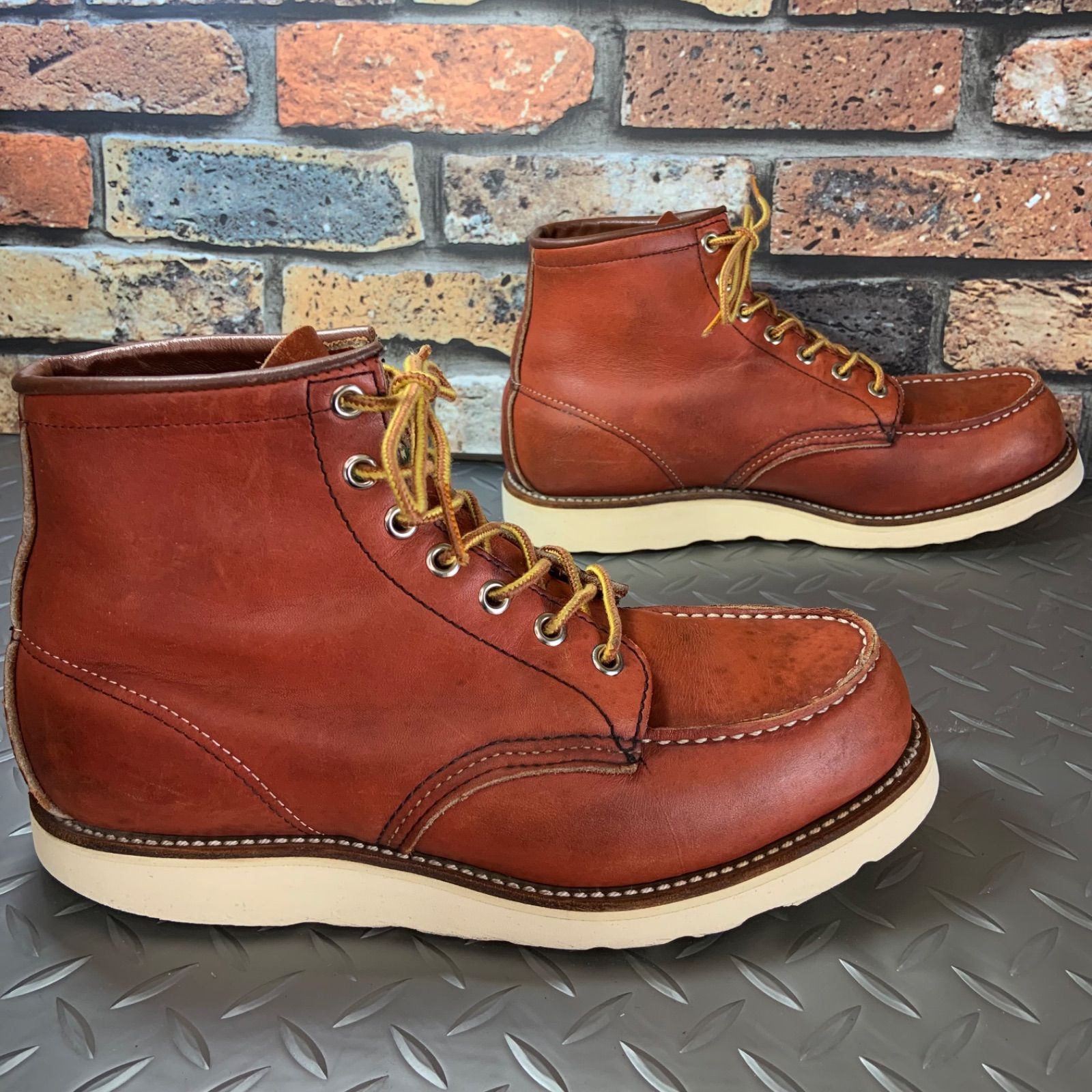 ト*ー様 レッドウィング　8875 四角犬　犬タグ 裏四角犬タグ Red Wing Irish Setter 875