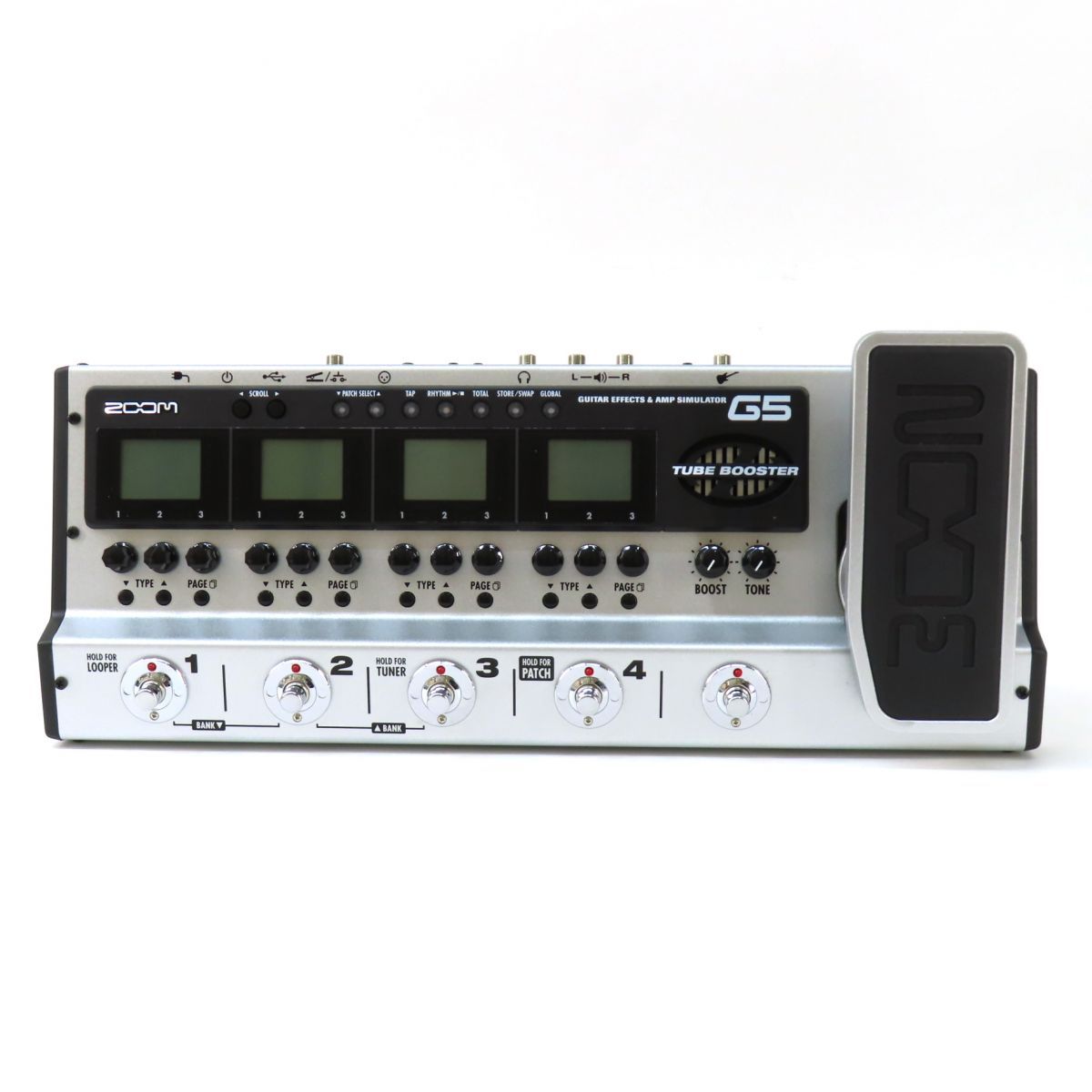 Zoom G5 ギターエフェクター G5 Guitar Effects & Amp Simulator Pedal | Zoom