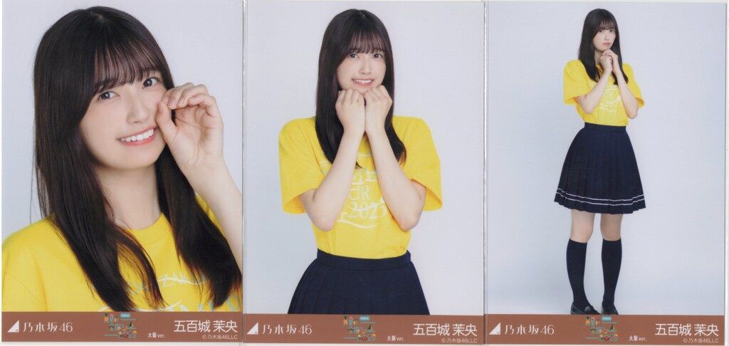 乃木坂46 五百城茉央 全ツ2025 大阪 Ｔシャツ 、ドット 生写真 コンプ 乃木坂46 五百城茉央 真夏の全国ツアー2025Tシャツ 大阪ver