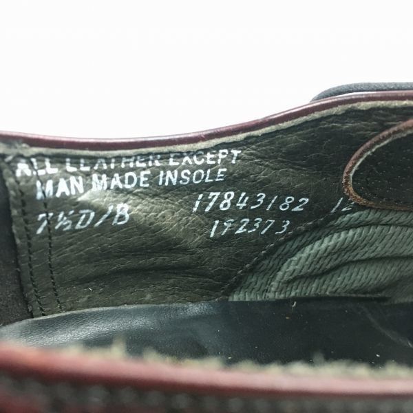 80s/VintageUSA製☆STAFFORD/スタッフォード【7.5D/B 25.0-25.5 
