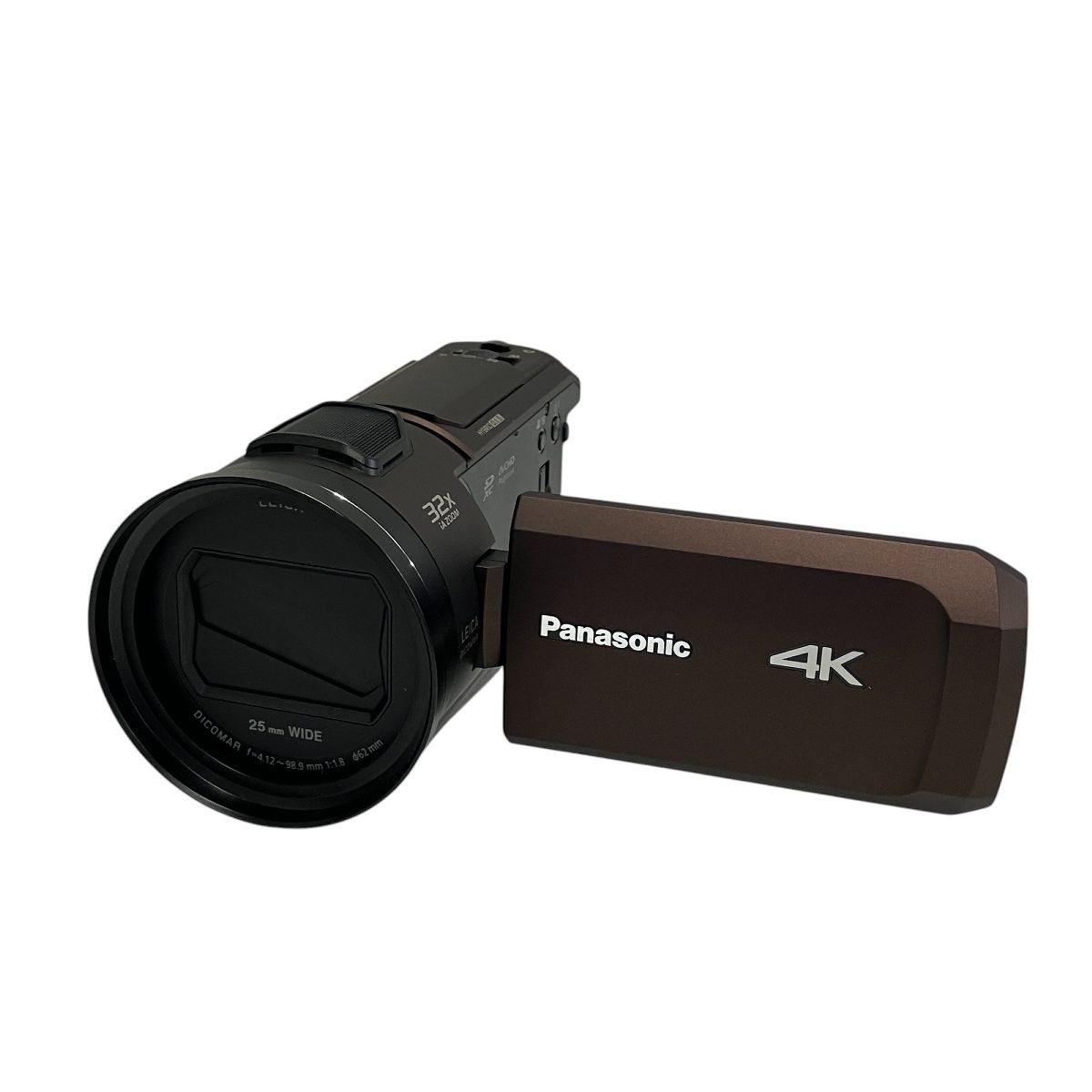 Panasonic HC-VX1M デジタル 4K ビデオカメラ ブラウン 2018年製 訳有 T10410291
