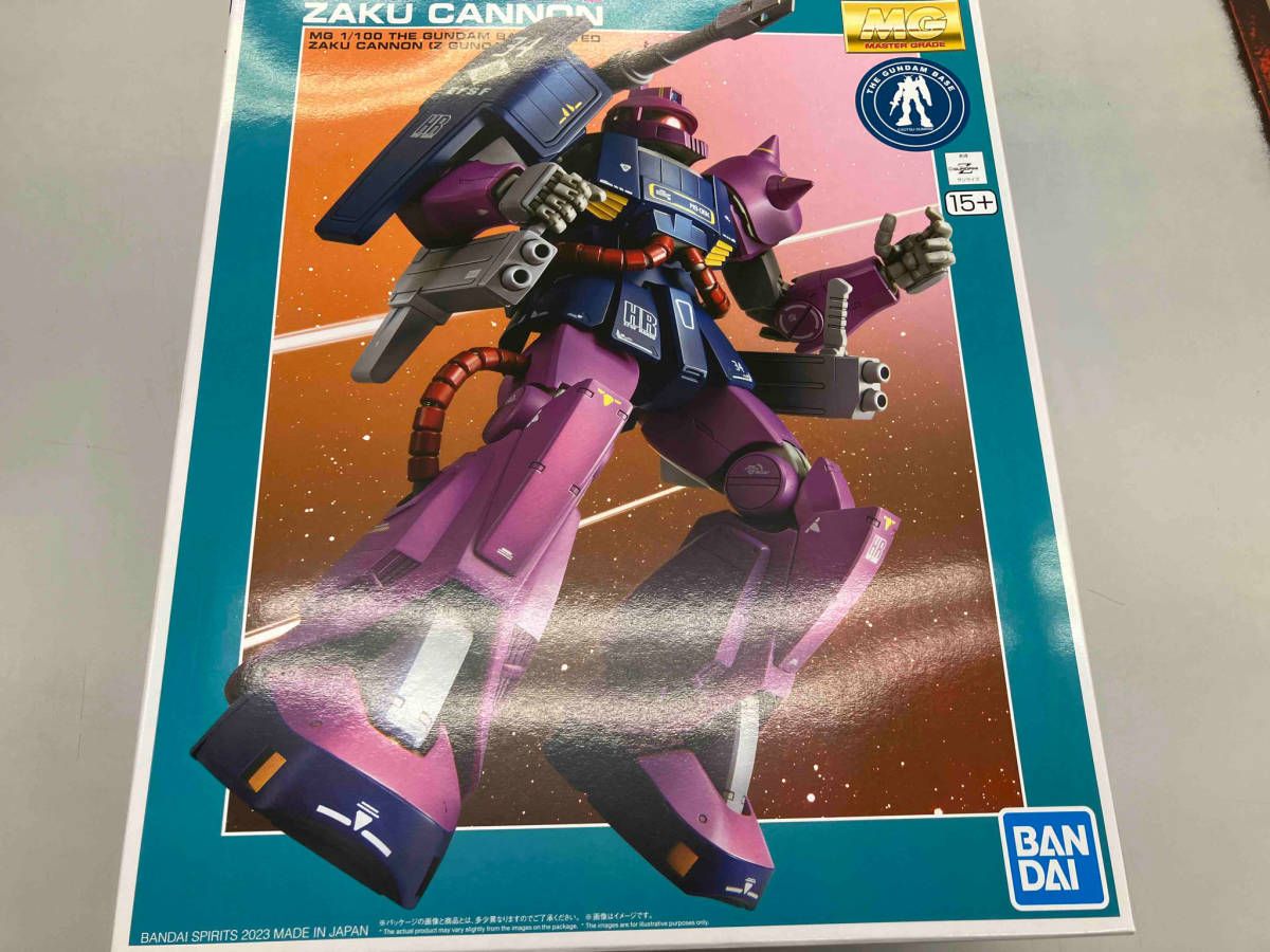BANDAI - 美品 バンダイ プラモデル ガンプラ ギレンの野望 MG ザク1 ランバ・ラル専用機 1/100 MS-05B ザク I (ランバラル専用機) (MG) (ガンプラ) - ホビー