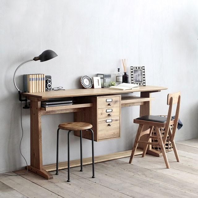 木製デスク 幅150 ツインデスク パソコンデスク PCデスク