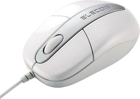 ELECOM マウス ボール式 PS/2接続 ホワイト M-M2P2WH 
