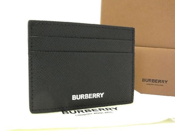 □新品□未使用□ BURBERRY バーバリー レザー カードケース カード