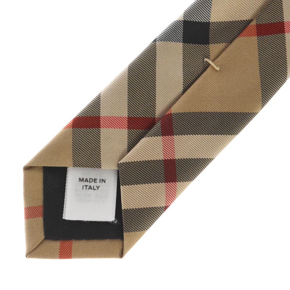ほぼ新品✨BURBERRY バーバリー ネクタイ ノバチェック ベージュ BURBERRY (バーバリー) ノバチェック ネクタイ ベージュ - メルカリ