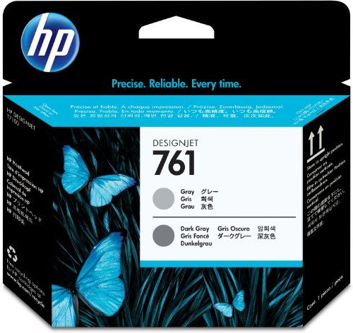 【新品・5営業日で発送】HP エイチピー HP761 プリントヘッド グレー／ダークグレー(CH647A)