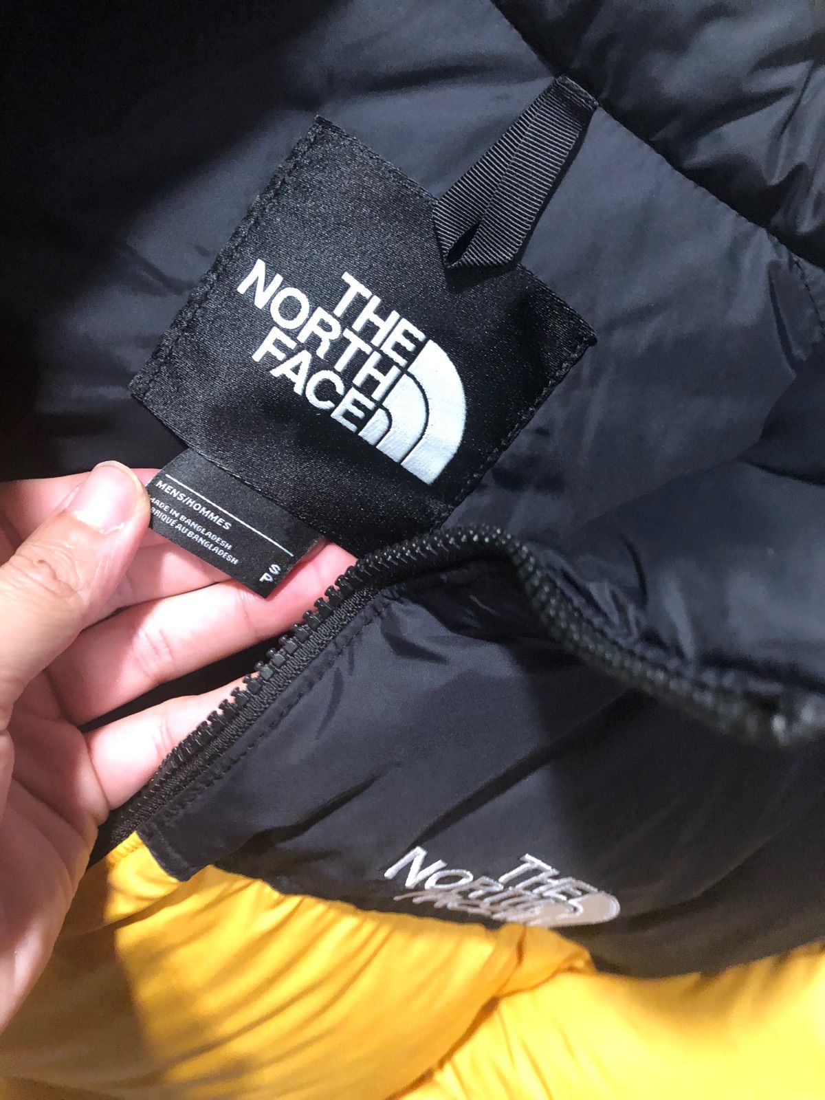 THE NORTH FACE 721221 ヌプシダウンジャケット サイズS イエロー FK 