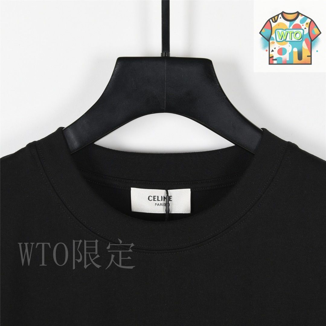 CELINEセリーヌ　Tシャツ　馬車　刺繍 CELINE ヴィンテージセリーヌ 馬車柄プリント 半袖Tシャツの高価