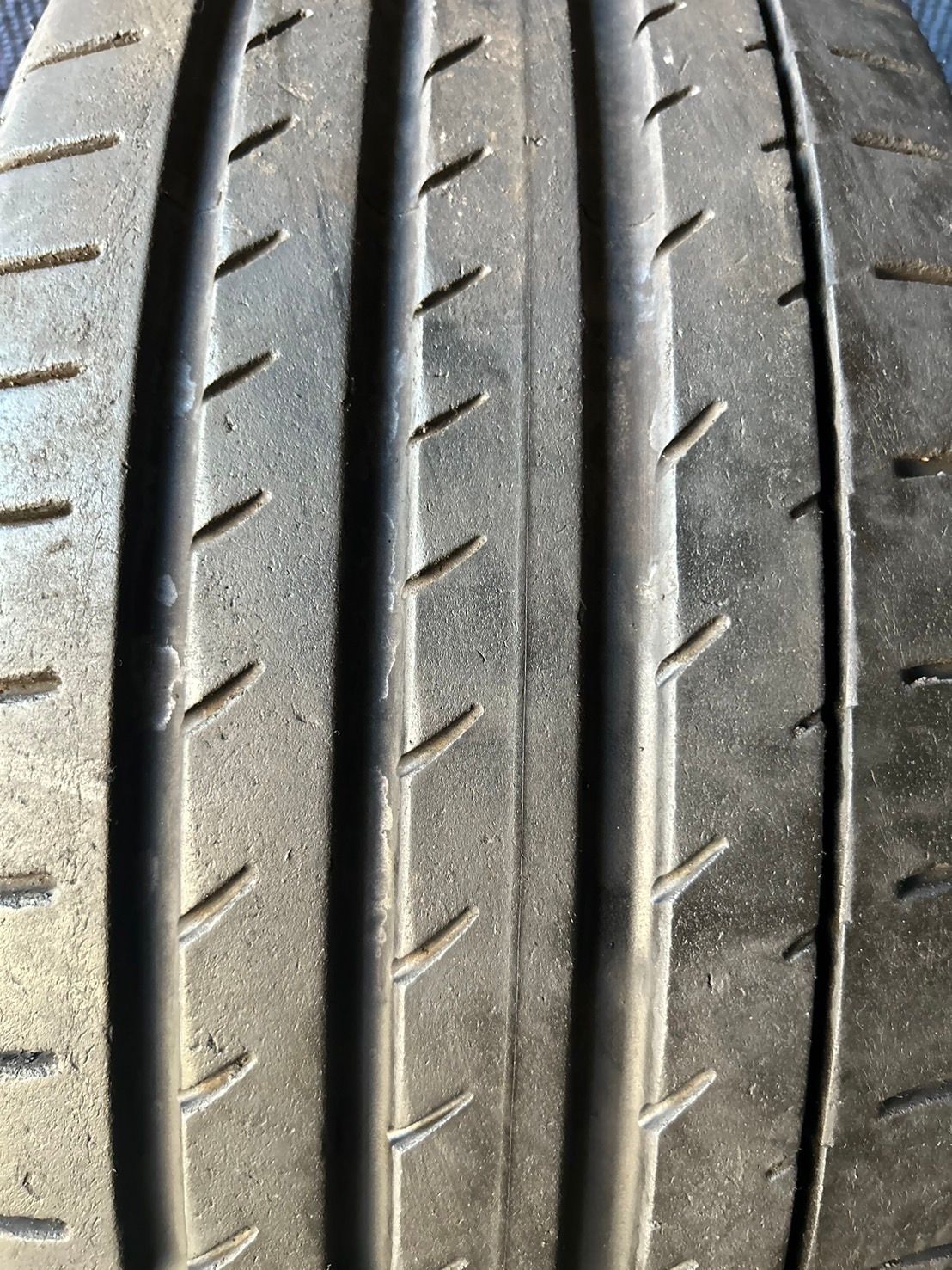 製造 溝7.5分山 YOKOHAMA ADVAN Sport V105 1本 225 45R17 側面傷あり ASP3276