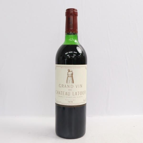 CHATEAU LATOUR（シャトー ラトゥール）1978 14％未満 750ml ※液
