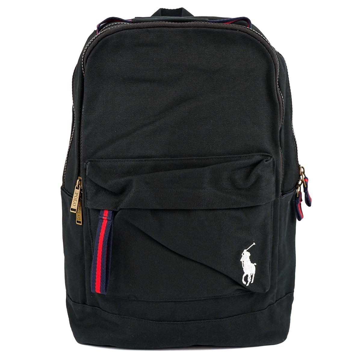 Polo Ralph Lauren ポロラルフローレン バックパック 9AR015 Polo Ralph Lauren Backpack レディース 女性 メンズ 男性 ユニセックス 男女兼用 ジュニア リュックサック G9O POLO BLACK/White