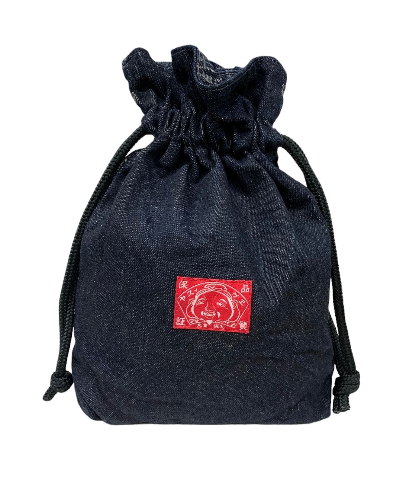 EVISU (エヴィス) デニムポーチ デニム巾着 カモメ ポケット
