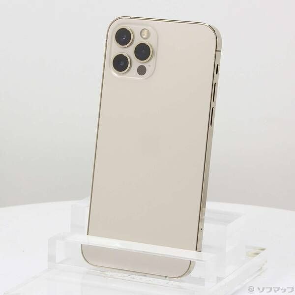 品〕iPhone12 Pro 128GB ゴールド MGM73J／A SIMフリー【258