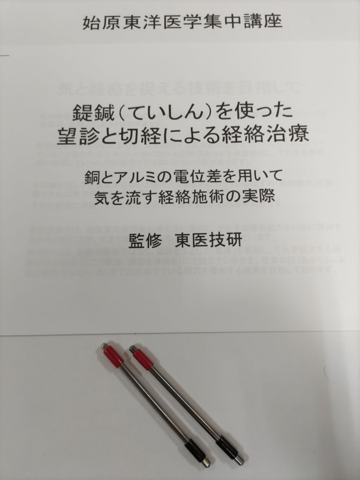 ダイオードてい鍼 始原経絡治療講座付き - メルカリ