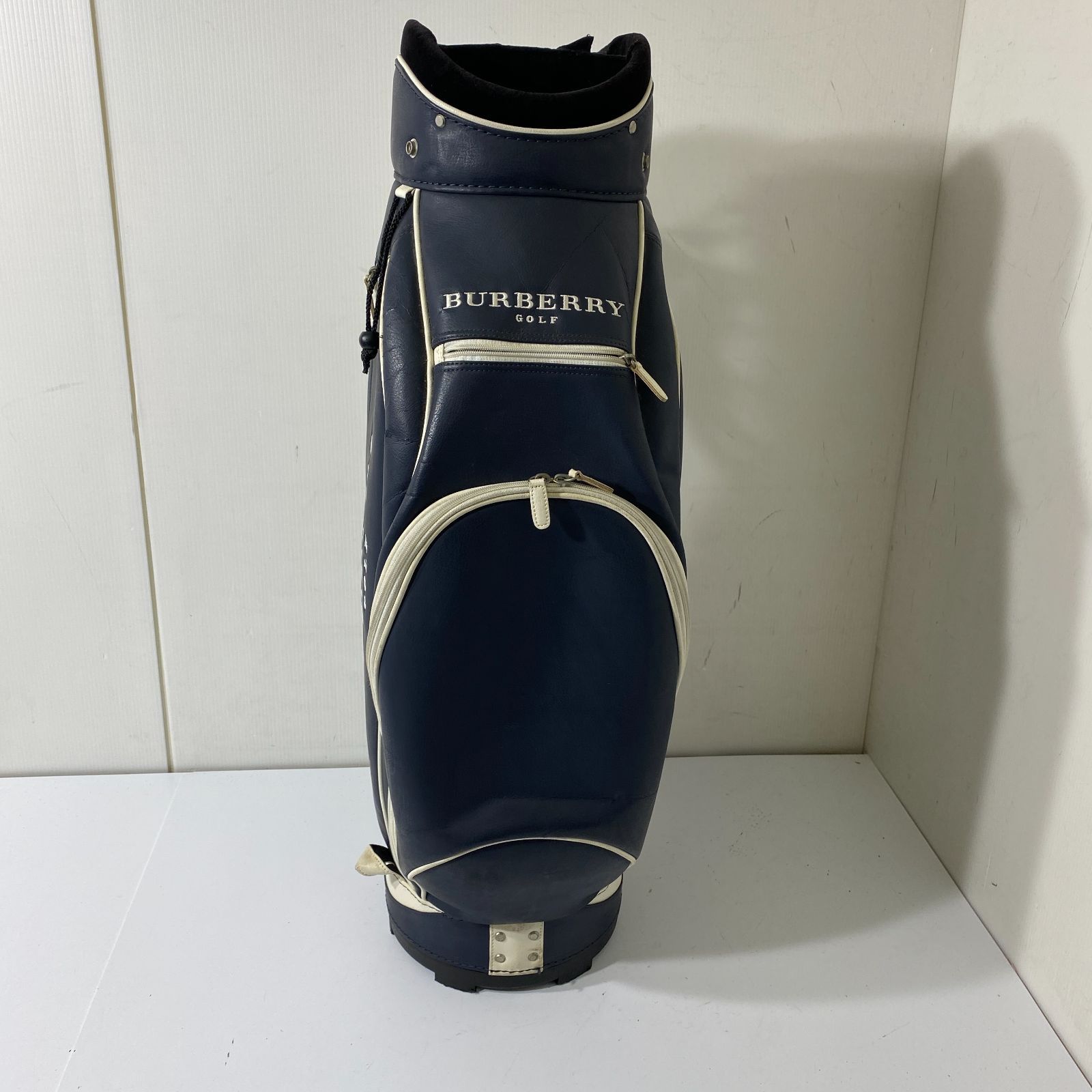 希少 BURBERRY バーバリーキャディーバッグ 6分割 9.5インチ ホワイト