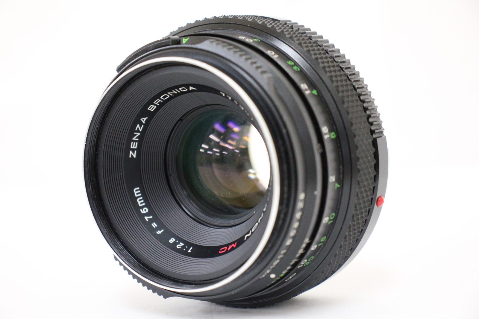 返品保証】 ゼンザブロニカ Zenza Bronica Zenzanon MC 75mm F2.8 返品保証】 ゼンザブロニカ Zenza Bronica Zenzanon MC 75mm F2.8
