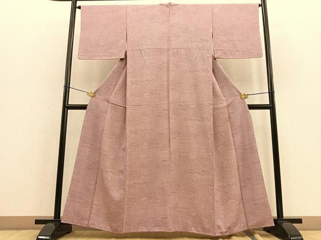 平和屋着物□上質な小紋 霞文 正絹 逸品 CAAV2395ev