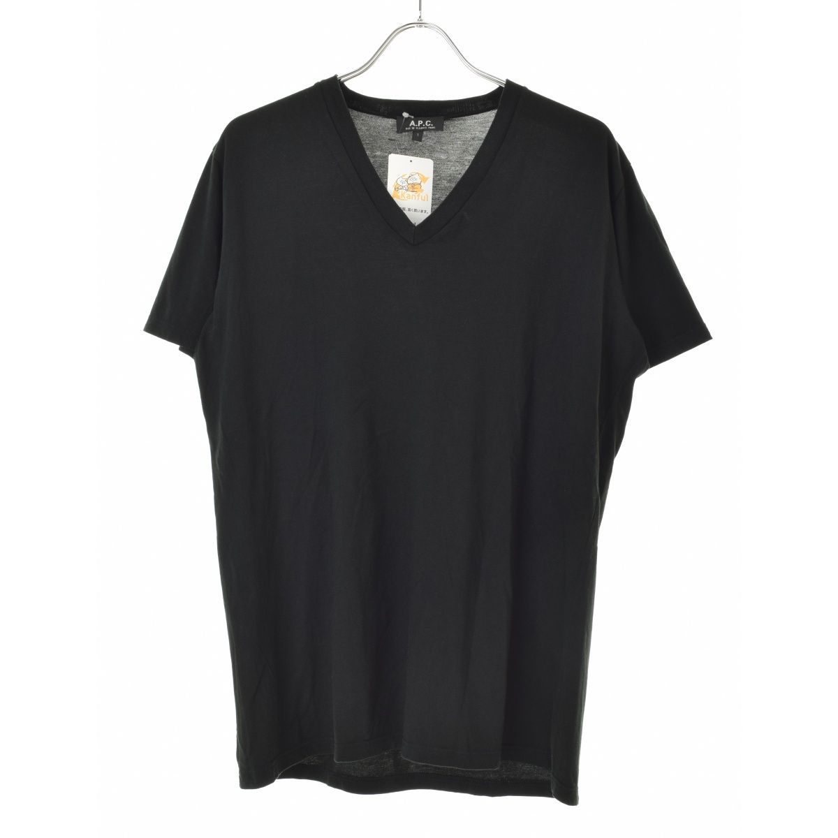 【APC】フランス製 Vネック半袖Tシャツ