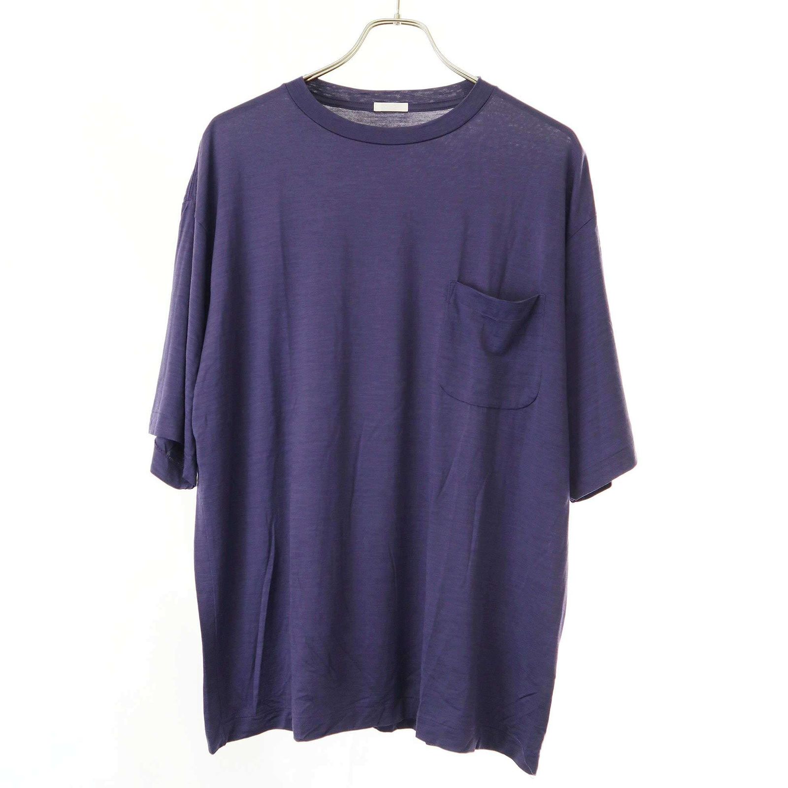 COMOLI コモリ 21SS ウール天竺Tシャツ T01-05006 パープル 3 - メルカリ