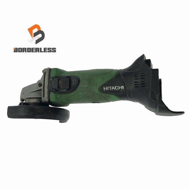 品 HITACHI 日立工機 18V 100mm コードレスディスクグラインダー G18DSL 本体のみ 充電式 バッテリー式 ディスクサンダー