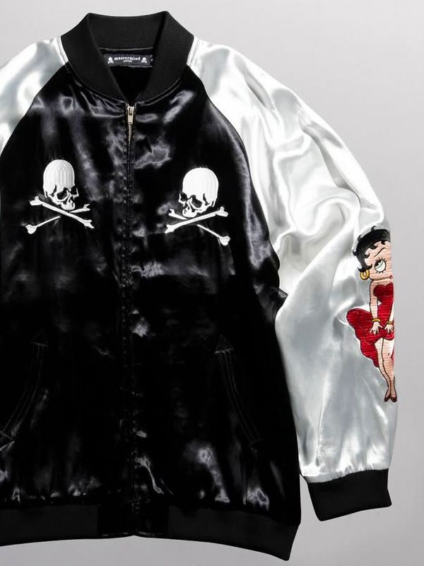 MASTERMIND WORLD × BETTY BOOP スーベニアジャケット MASTERMIND WORLD × BETTY BOOP スーベニアジャケット