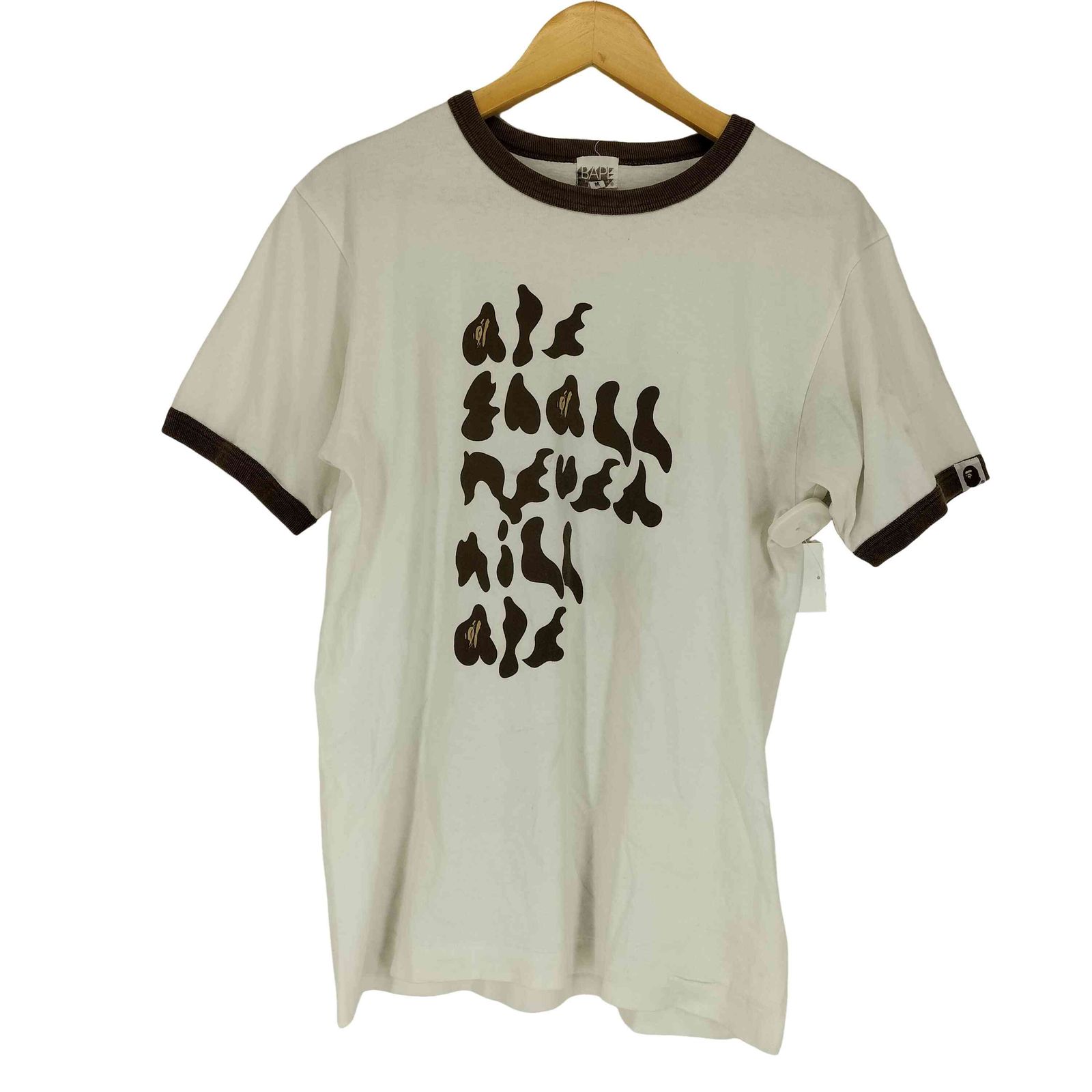 最新の激安 APE BATHING A アベイシングエイプ 90S SHALL APE 初期タグ トップス