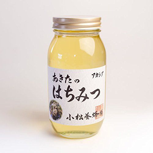 小松養蜂場 秋田のはちみつ アカシア 1000ｇ