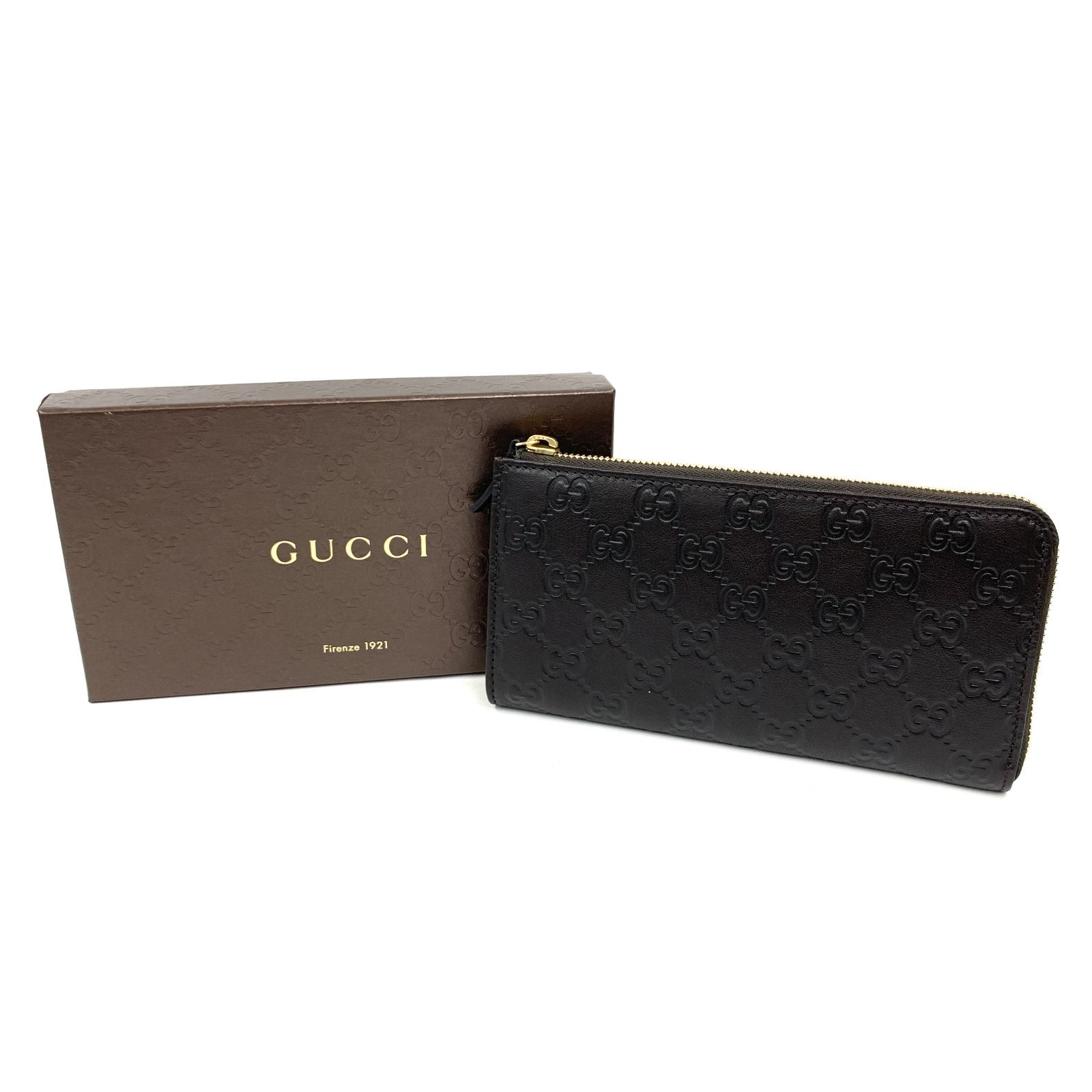 D0830 新品未使用！ 格安！ GUCCI グッチ グッチシマ GG柄 332747 L字 