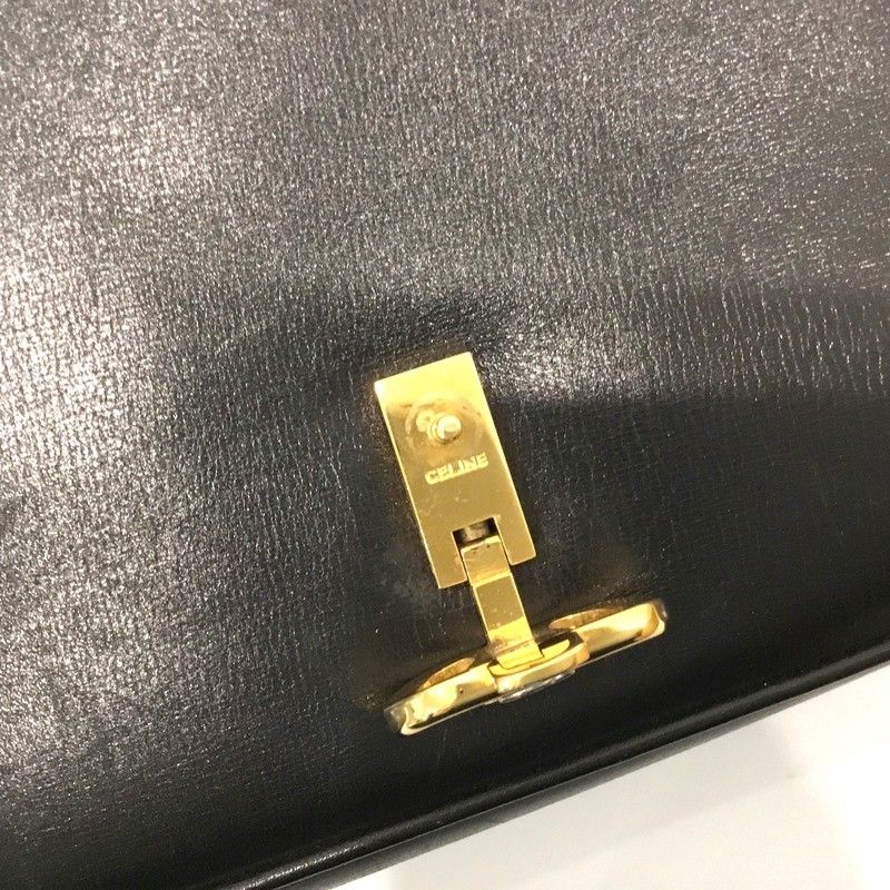 セリーヌ （CELINE）ヴィンテージ レザー クロスボディショルダー  