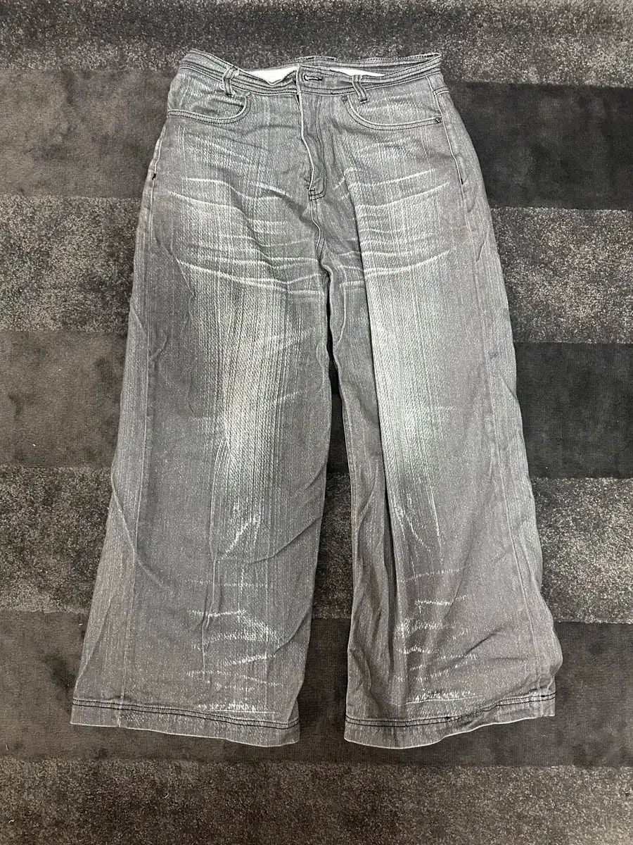 BLR 印刷されています パンツ グレー