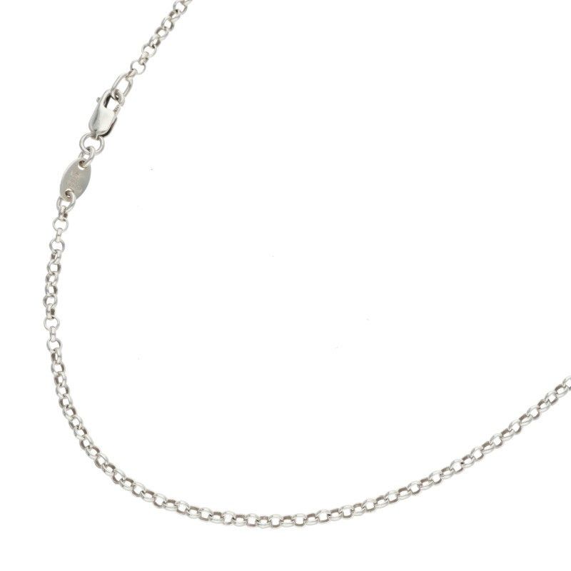 クロムハーツ R 20 ロールチェーン20 inch シルバーネックレス メンズ