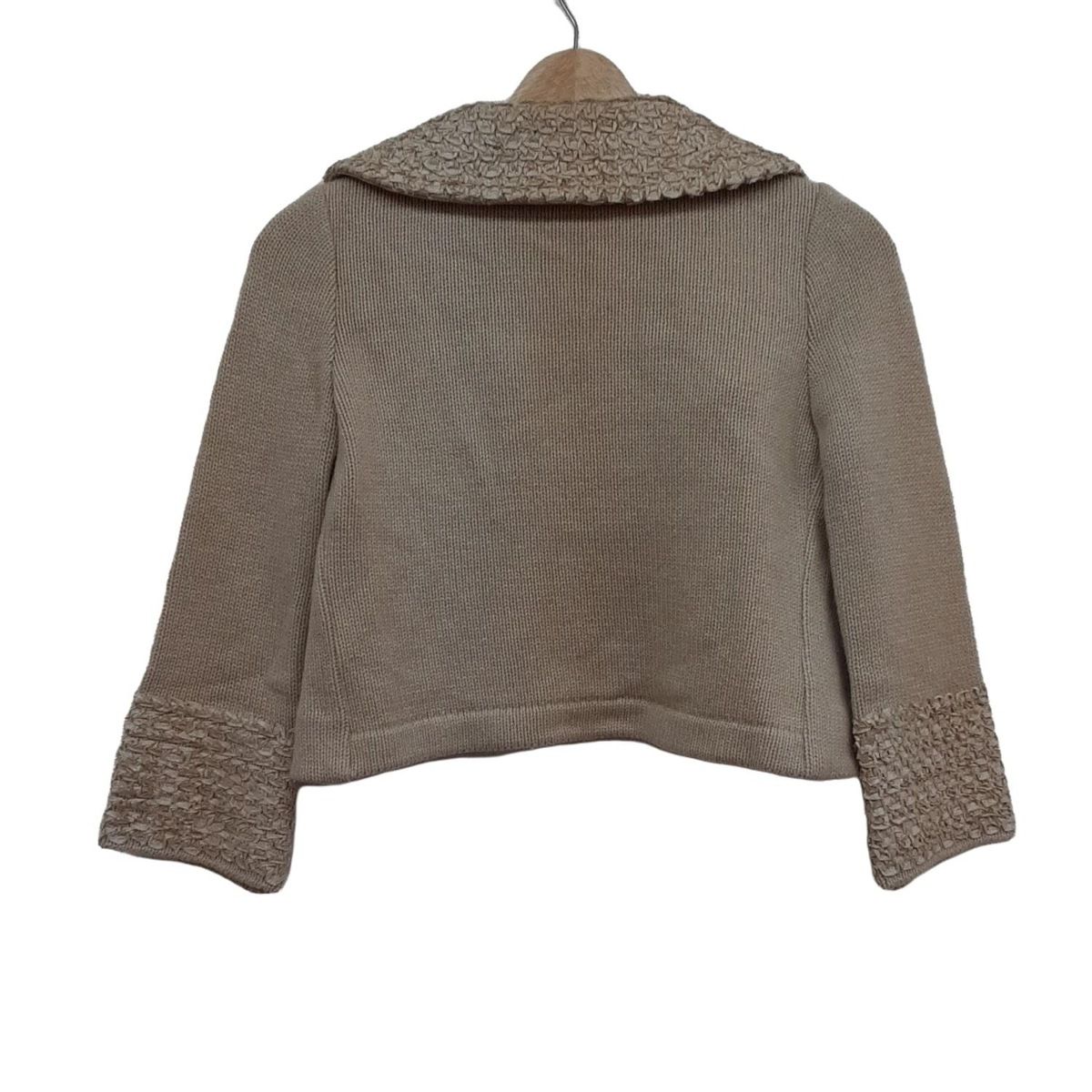 Rene(ルネ) ボレロ サイズ34 S レディース美品 - ベージュ 長袖