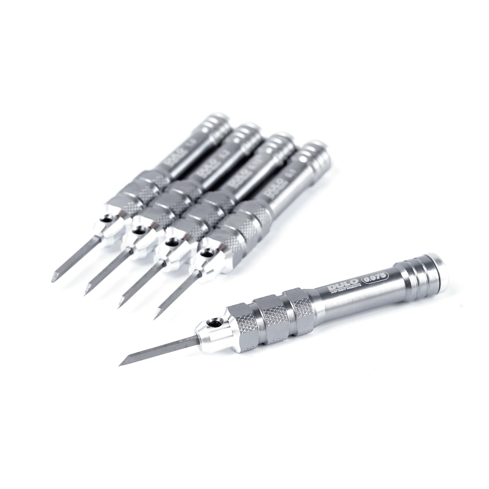 DULO グリップ付きタガネ タングステンブレードPRO スジボリ プラモデル用工具 幅0.075mm 1mm 単品 5本セット