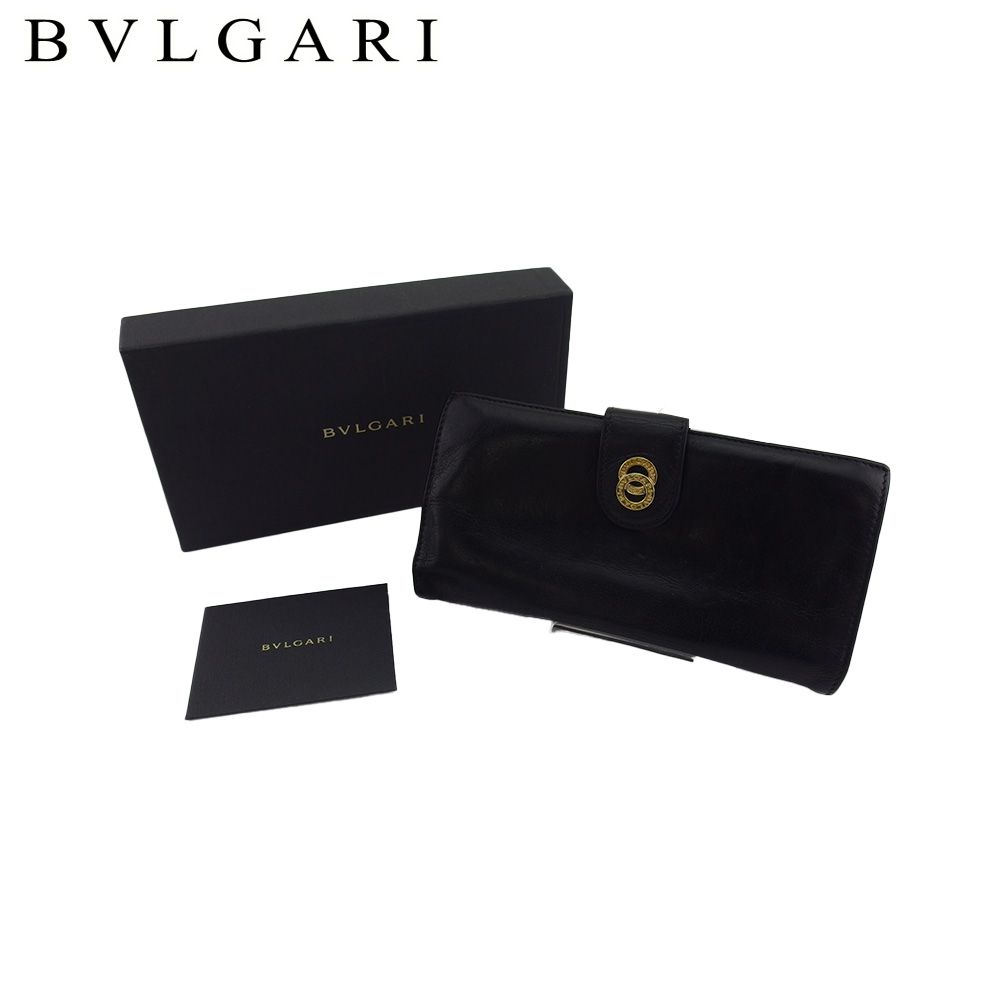 ✨新品未使用・箱保証書付✨　BVLGARI 長財布　ドッピオトンド　ビーゼロワン ブルガリ BVLGARI 長財布 ドッピオトンド ブラック レディース
