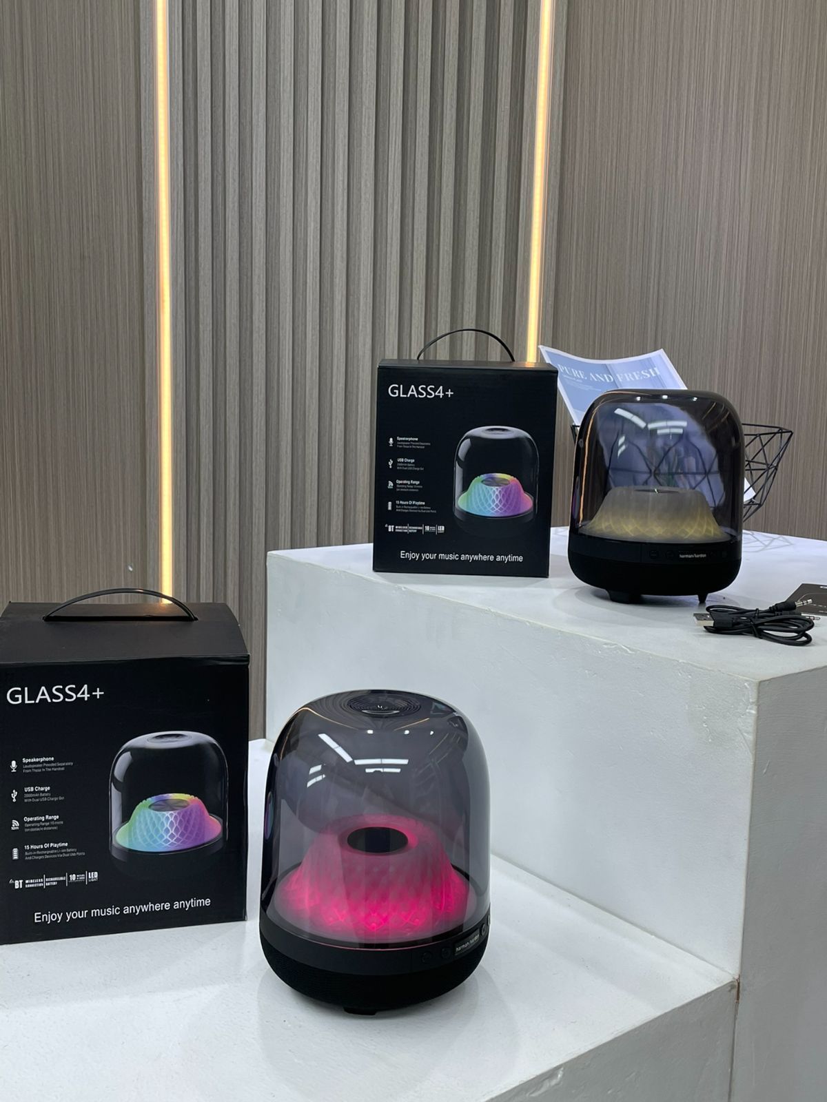 ハーマンカードン Studio ミュージックグラス 第 4 世代