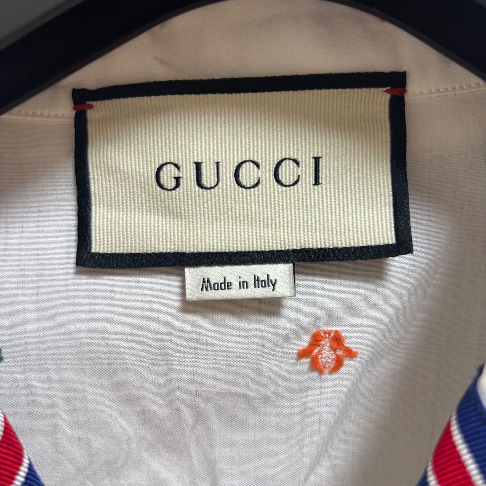 現行　GUCCI グッチ　半袖　Tシャツ　サイズS 星　スター　ロゴ　メンズ GUCCI グッチ メンズ GGスター プリント オーバーサイズ ポロ GG