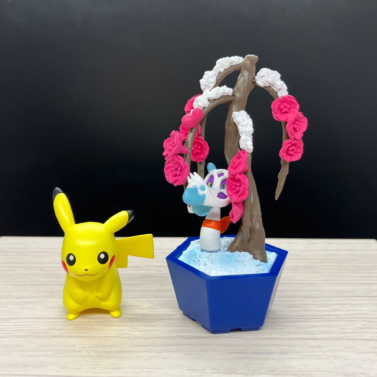 ぽけっとBONSAI  ユキメノコ　【④ ポケモン　フィギュア　リーメント】