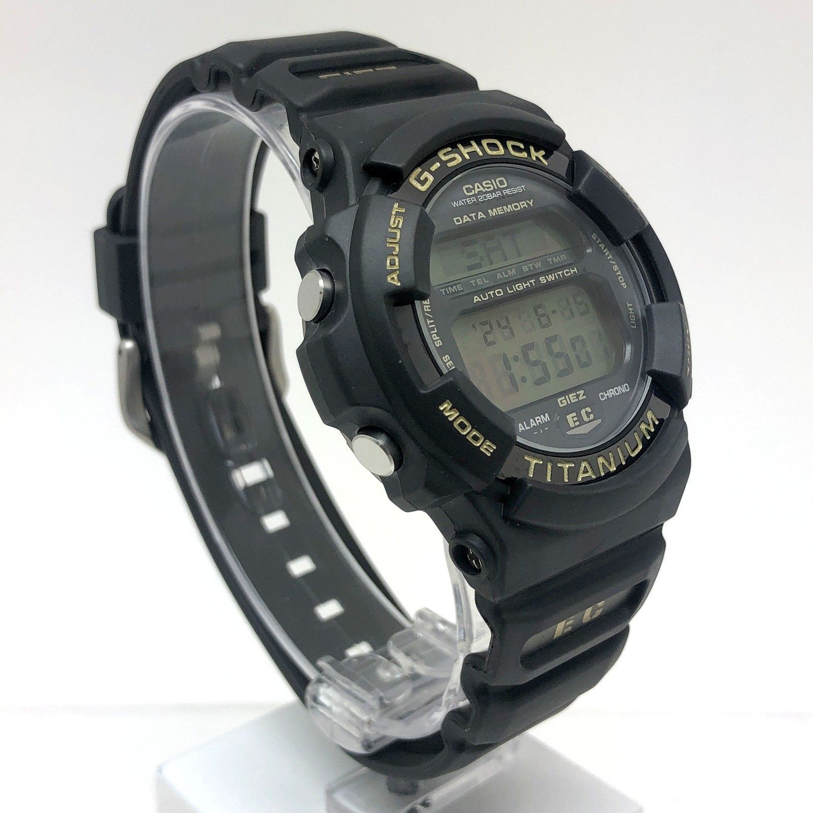 G-SHOCK ジーショック CASIO カシオ 腕時計 GS-100EC-1T Eric Crapton GIEZ エリック・クラプトン ブラック  チタンケース - メルカリ