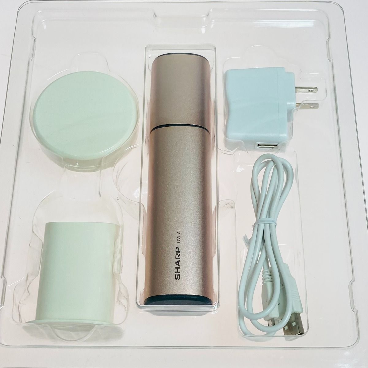 シャープ SHARP 超音波ウォッシャー（ピンク） 未使用】SHARP 超音波