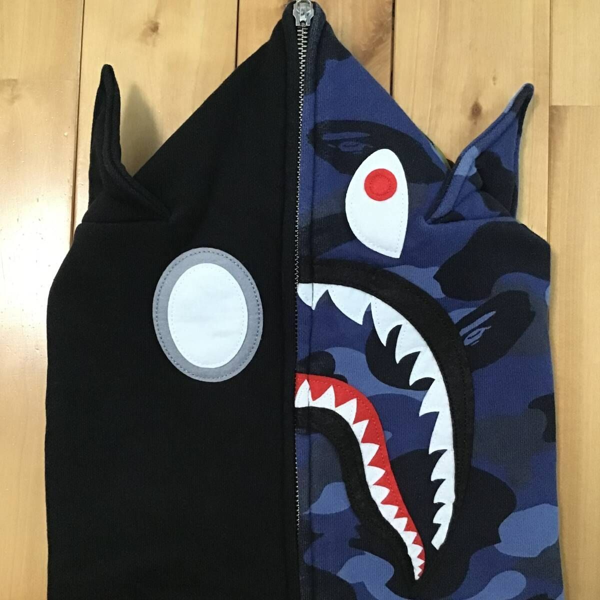 ☆XL☆ DC comics × BAPE BATMAN シャーク パーカー shark full zip