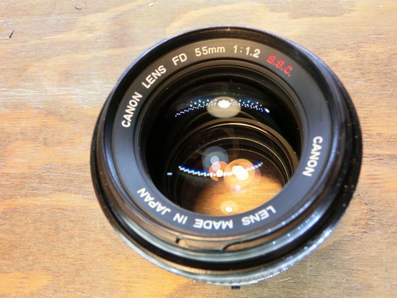 7411 良品 キヤノン CANON FD 55mm 1.2 S.S.C - メルカリ