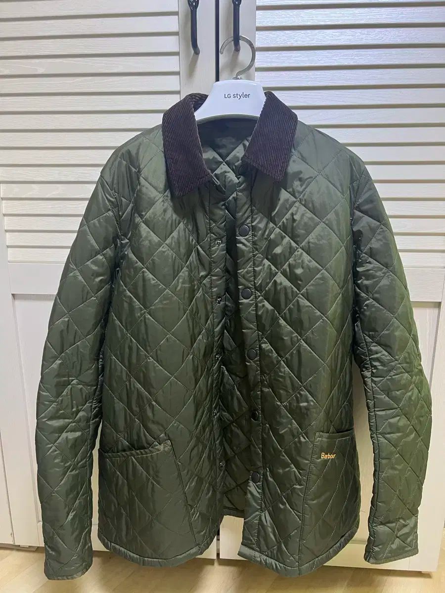 Barbour カーキー ジャケット BARBOUR(バブアー) キルティング ジャケット カーキ L サイズ