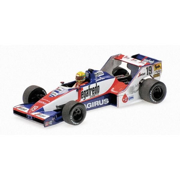 ミニカー　1/43 トールマン ハート TG183B アイルトン・セナ ブラジルGP 1984 2位入賞 ウェザリング仕様 「MINICHAMPS」 [540843339] 楽天市場】MINICHAMPS 1/43 トールマン ハート TG183B
