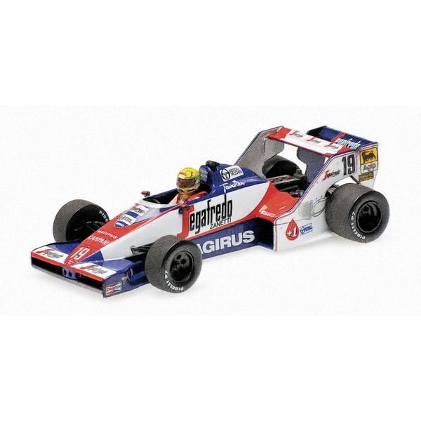 新品 MINICHAMPS 1/43 トールマン ハート TG183B アイルトン・セナ ブラジルGP 1984 2位入賞 ウェザリング仕様  [佐川急便] - メルカリ