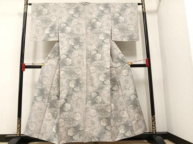 A 単衣 やまと誂製 花模様 白 薄青 染大島紬 胴抜き 付下げ 着物 楽天市場】【新古品】 本場大島紬 訪問着 着物 大島紬 正絹 袷