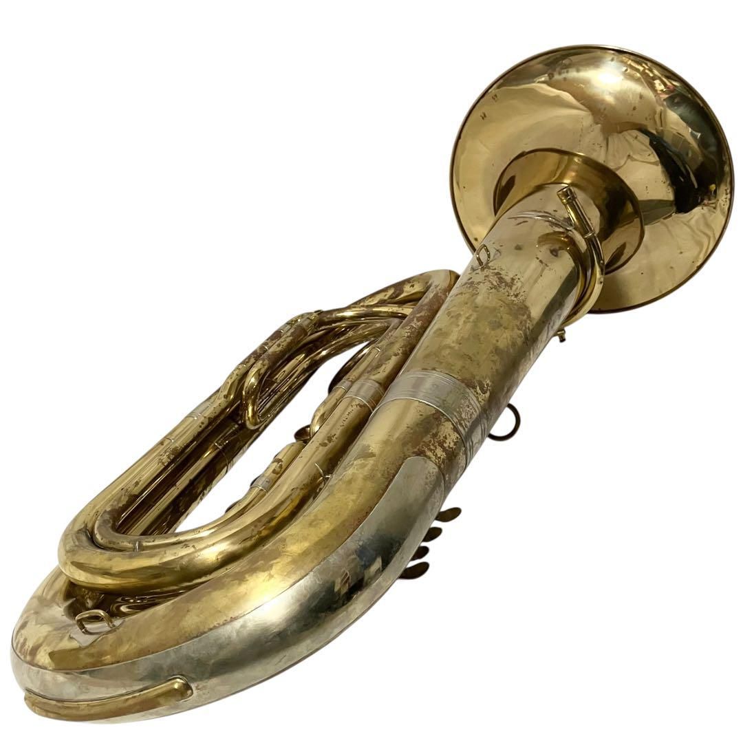 正直うれしいお手頃価格。 J.Michael ロータリーチューバ 管楽器 ケース付 Jマイケル チューバ