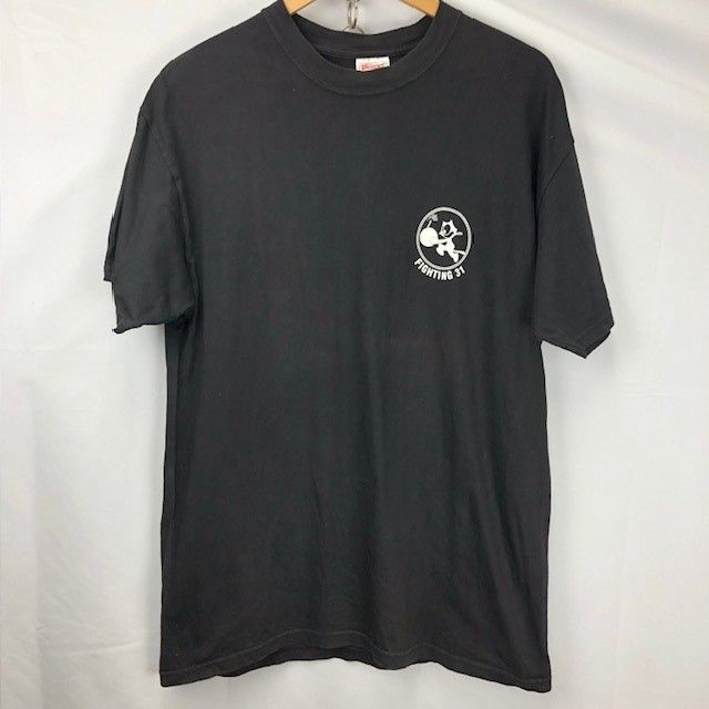 90年代後期 Hanes VF-31 TOMCATTERS Felix Rules プリントTシャツ 