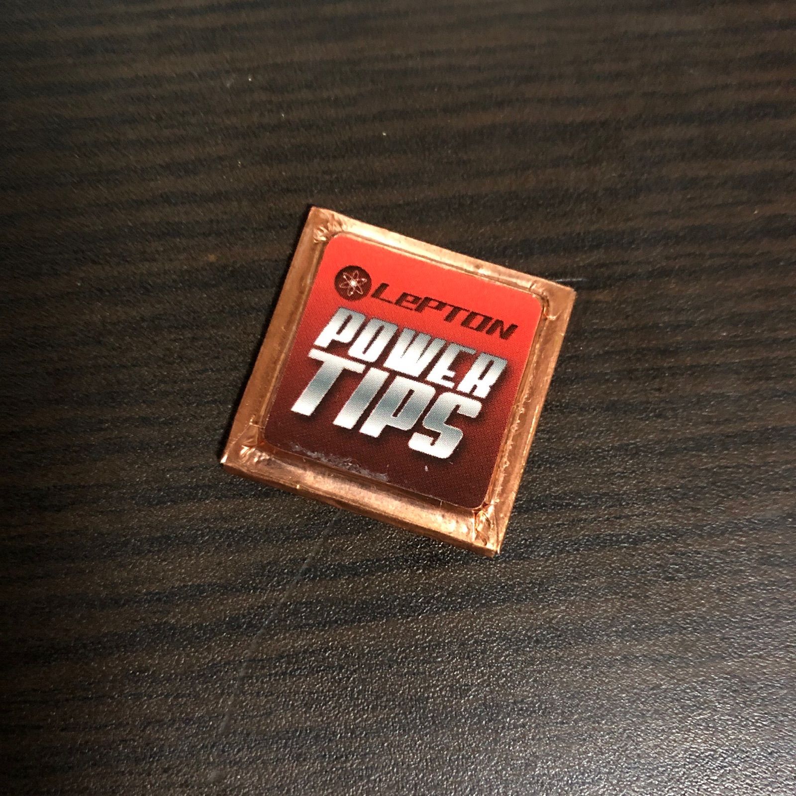 レプトンパワーチップス 2個セット 燃費向上 パワーアップ静電気 除去 